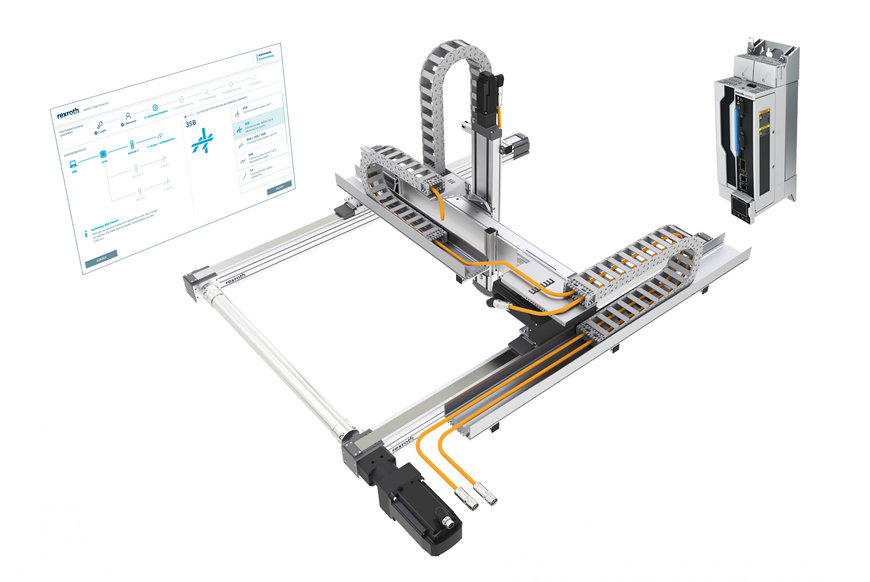 Bosch Rexroth performs handling tasks mechatronically – the quick and easy way